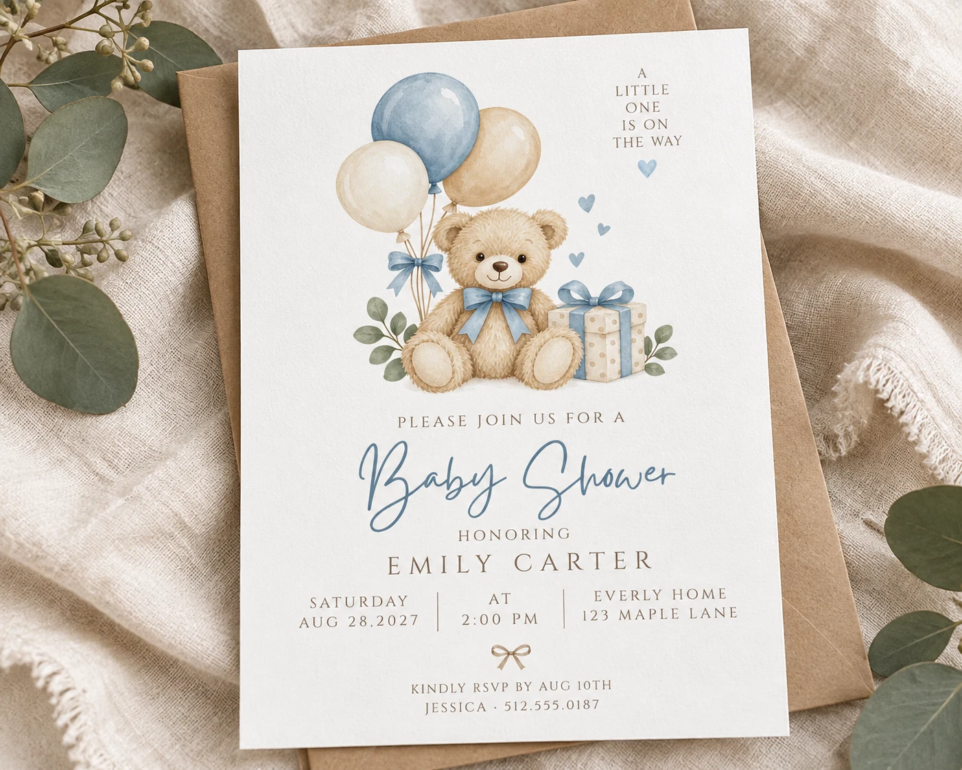 Blue Teddy — real product preview 1