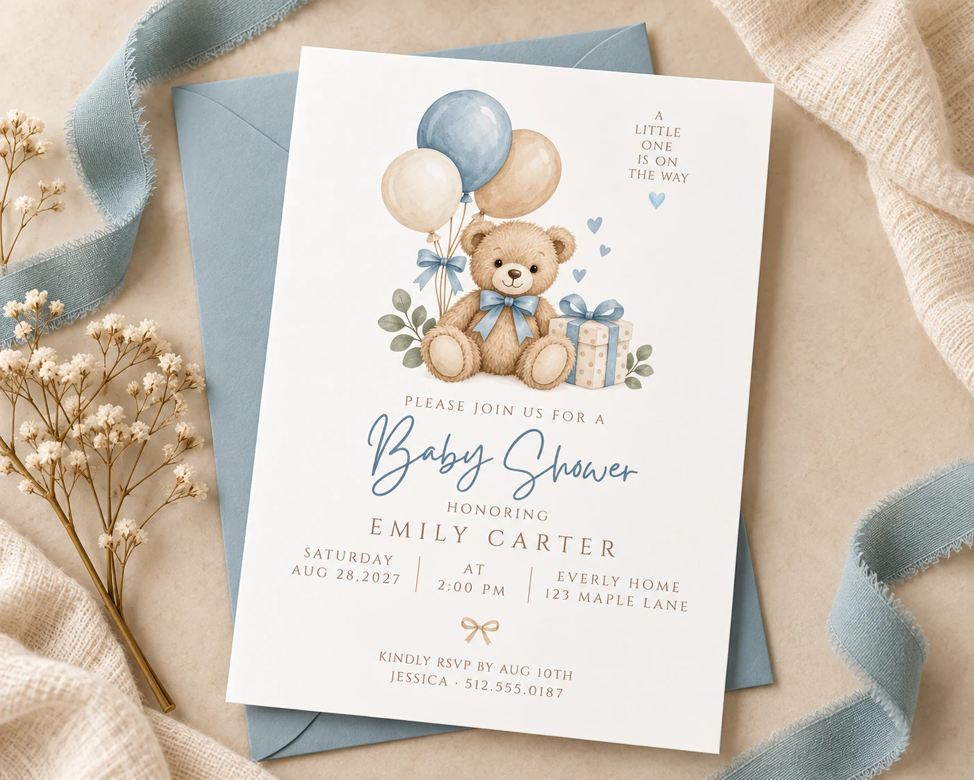 Blue Teddy — real product preview 3