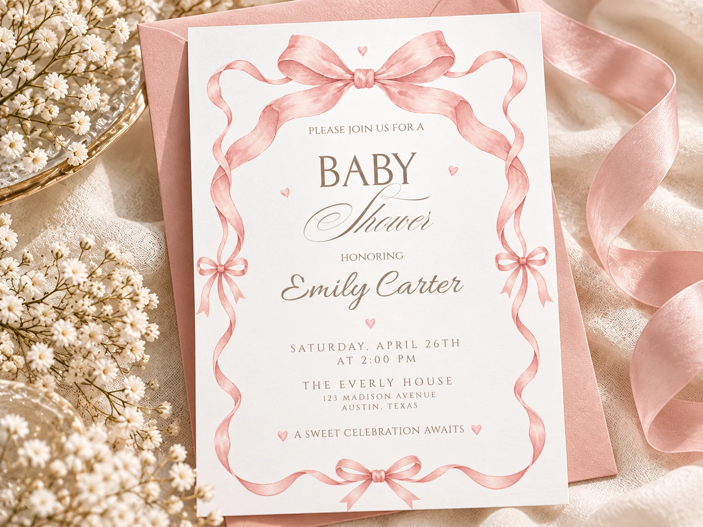 Pink Bow — real product preview 1